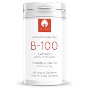 60 vegane Tabletten Vitamin B-100 Komplex