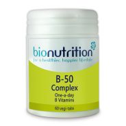 60 vegane Tabletten Vitamin B-50 Komplex