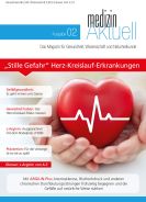 Cover "Medizin aktuell", Ausgabe 2: „Stille Gefahr“ Herz-Kreislauf-Erkrankungen