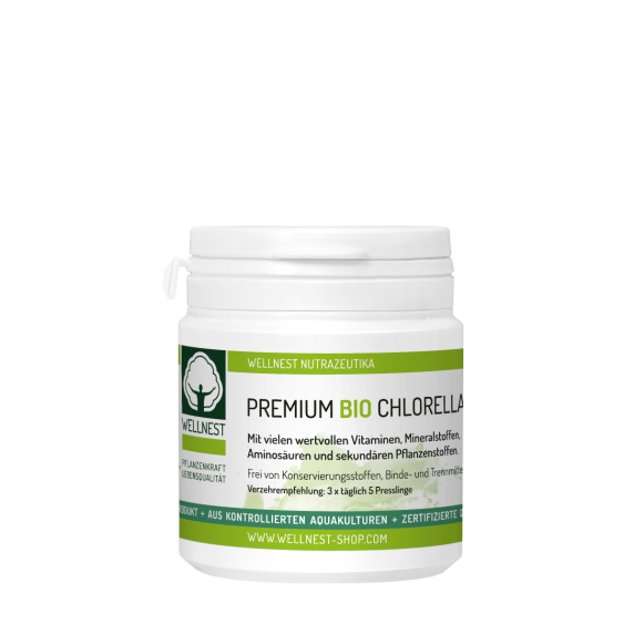 100 g Chlorella Bio Algen 200 mg (500 Presslinge)