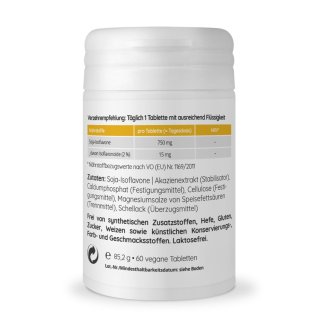 Soja Isoflavone 750 mg