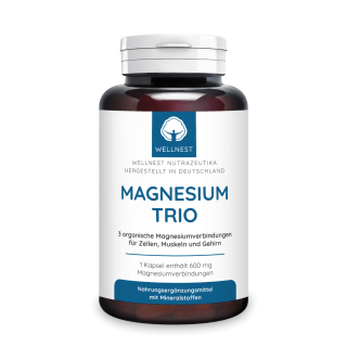 Magnesium-Trio: 3 organische Magnesiumverbindungen
